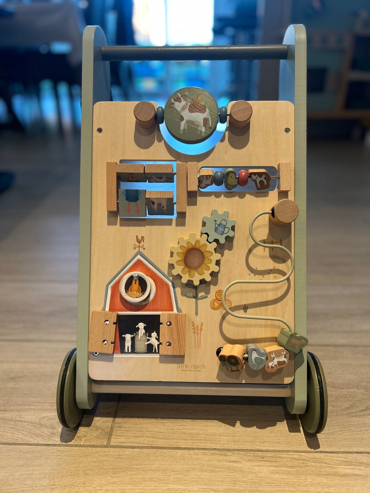 Little Dutch loopwagen, Kinderen en Baby's, Ophalen, Zo goed als nieuw, Rij- of Hobbelspeelgoed