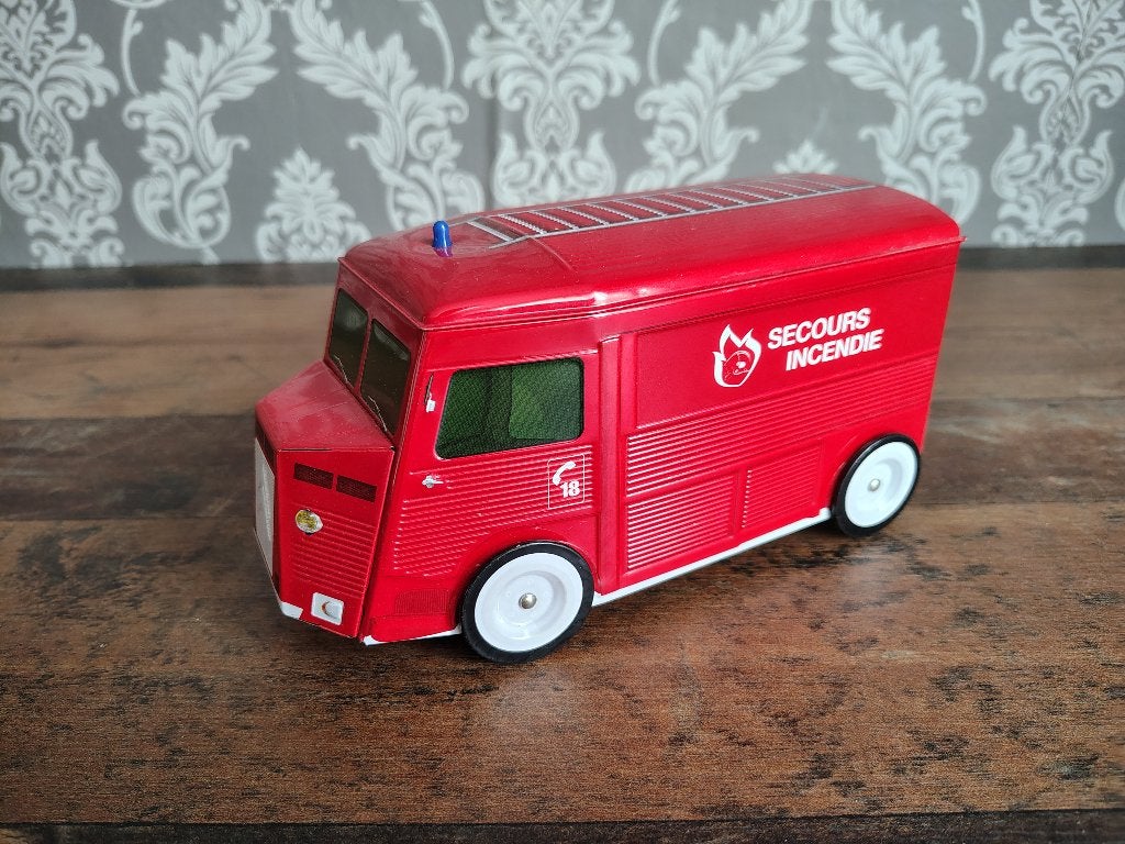 Blikken: Citroen HY/ Bus/ Oldtimer (20cm) Brandweer, Verzenden