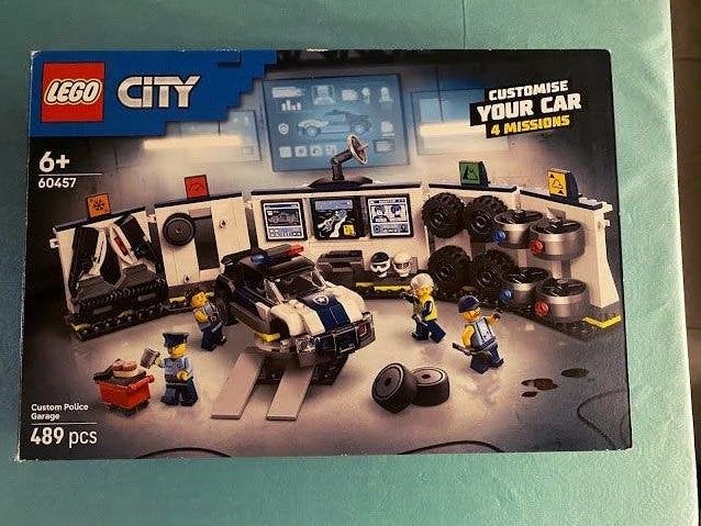 Lego City 60457 garage voor politieauto's 6+, Ophalen of Verzenden, Compleet, Lego, City