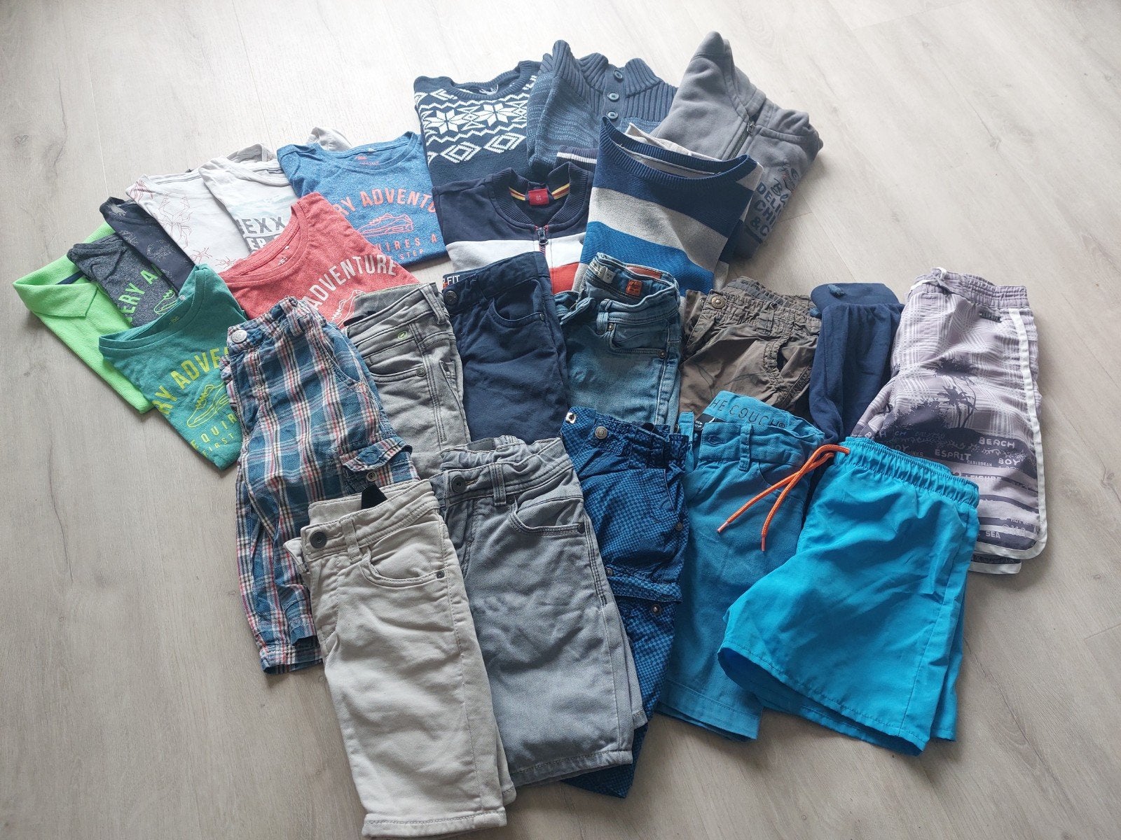 Maat 116 kledingpakket jongen - 25 stuks, Kinderen en Baby's, Kinderkleding | Maat 116, Ophalen of Verzenden, Gebruikt, Jongen
