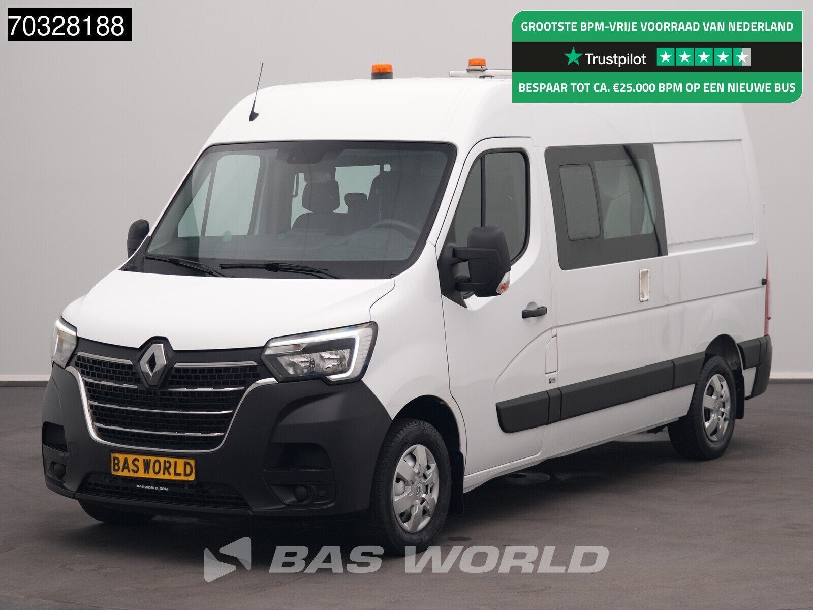 Renault Master 135PK Dubbel Cabine L2H2 Trekhaak LED Airco C, Achat, Euro 6, Entreprise, Diesel