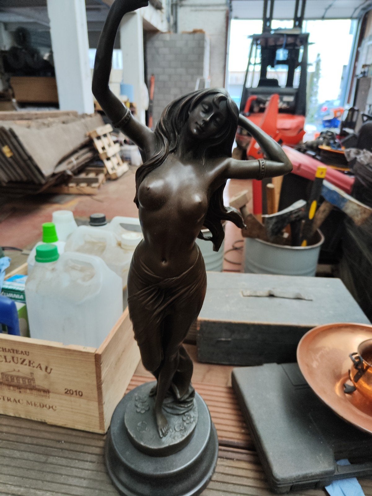 bronzen, Ophalen, Brons