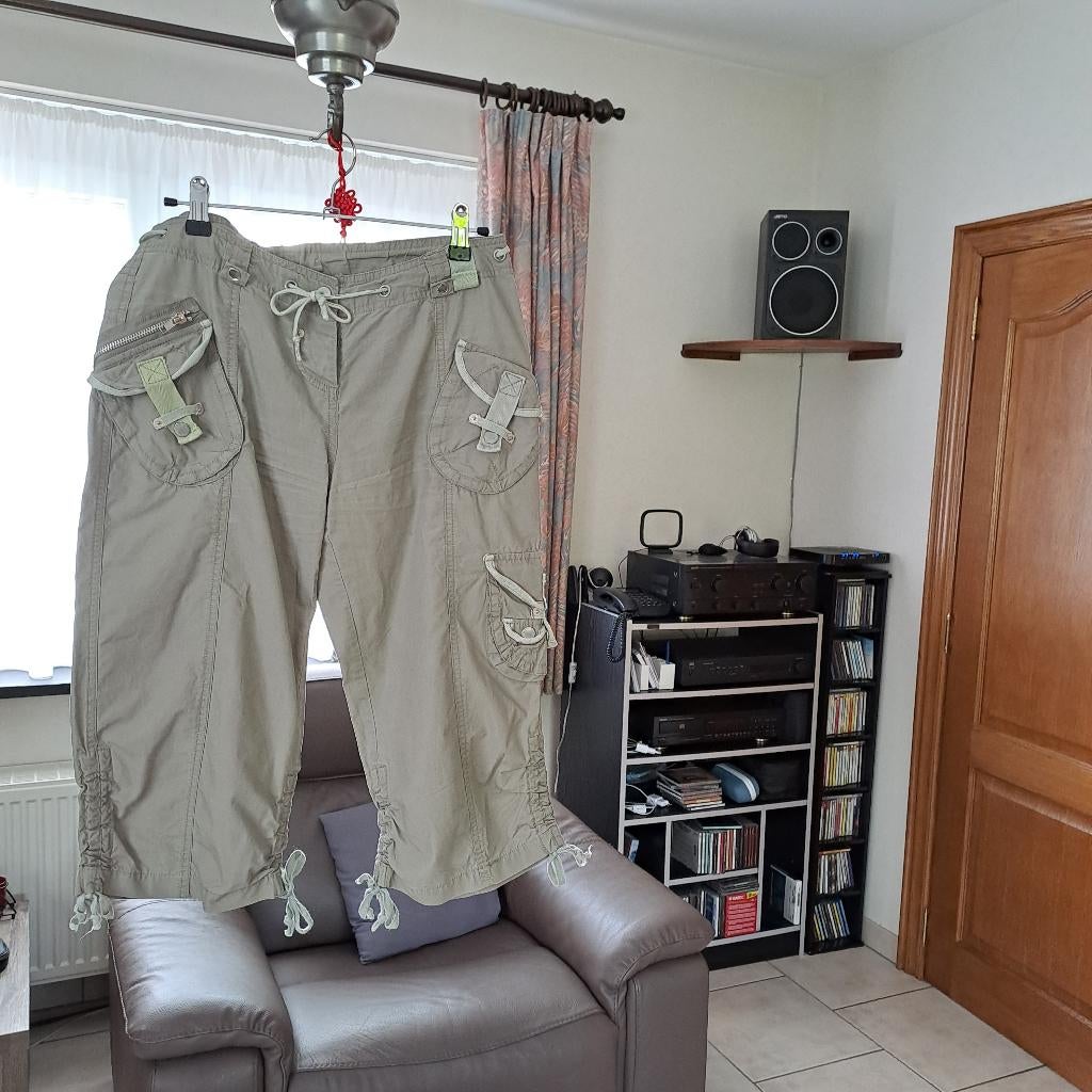 Lichtgroene pantacourt, Kleding | Dames, Maat 38/40 (M), Crazy Lover, Overige typen, Ophalen of Verzenden