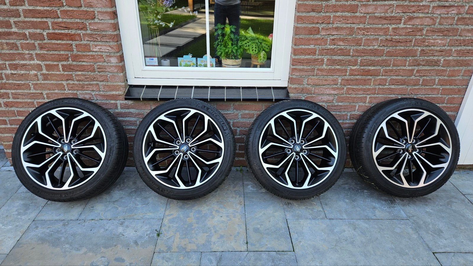 Ford Focus MK4 18 inch ST line wielen te koop, Ophalen, 18 inch, Gebruikt, Banden en Velgen