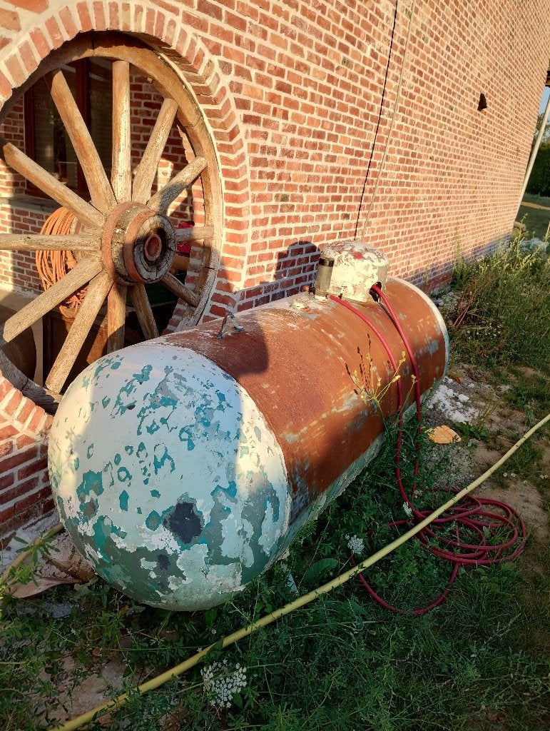 Propaangas tank, Ophalen