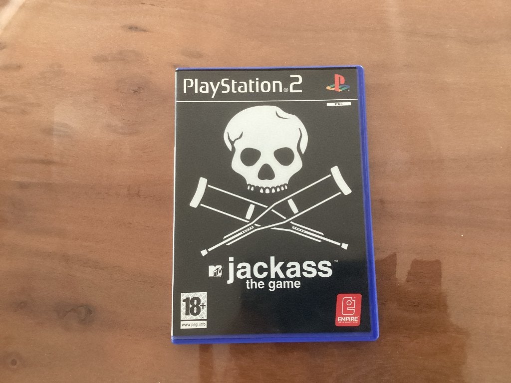 Jackass - The Game Playstation 2 compleet, Enlèvement ou Envoi, Utilisé