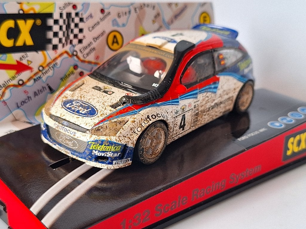 Scx Ford Focus WRC Rally Costa Brava 02 4 Carlos Sainz 6094, Overige merken, Racebaan, Verzenden, Nieuw