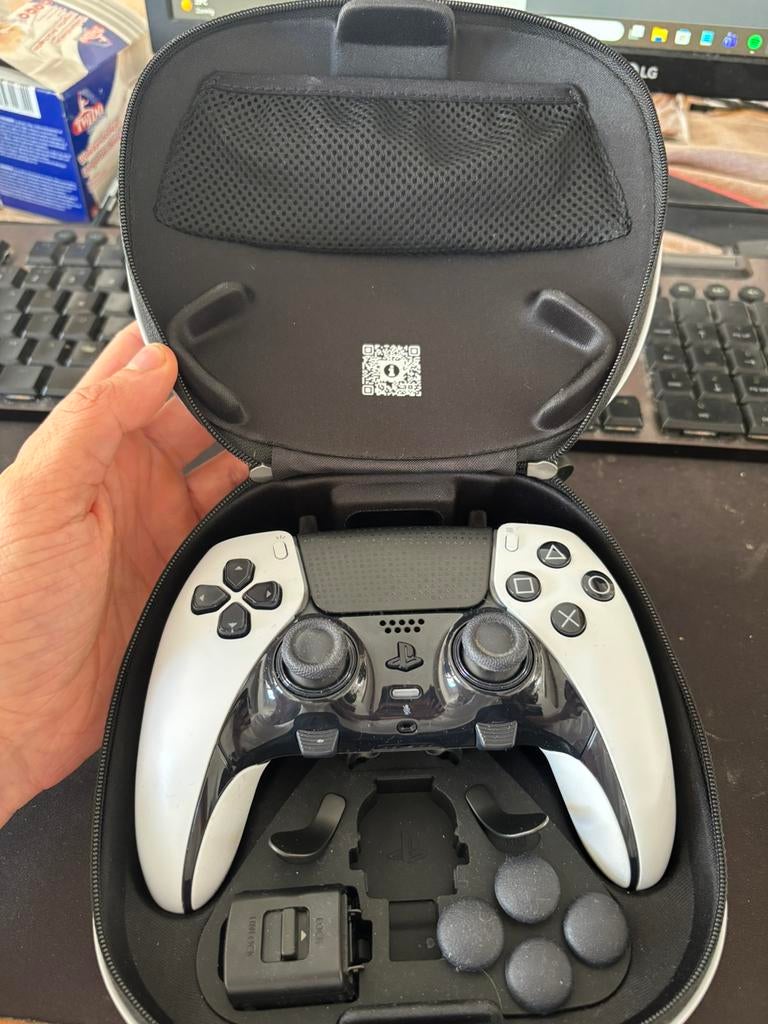 Dualsense Edge 5 controller + case, Enlèvement, Comme neuf