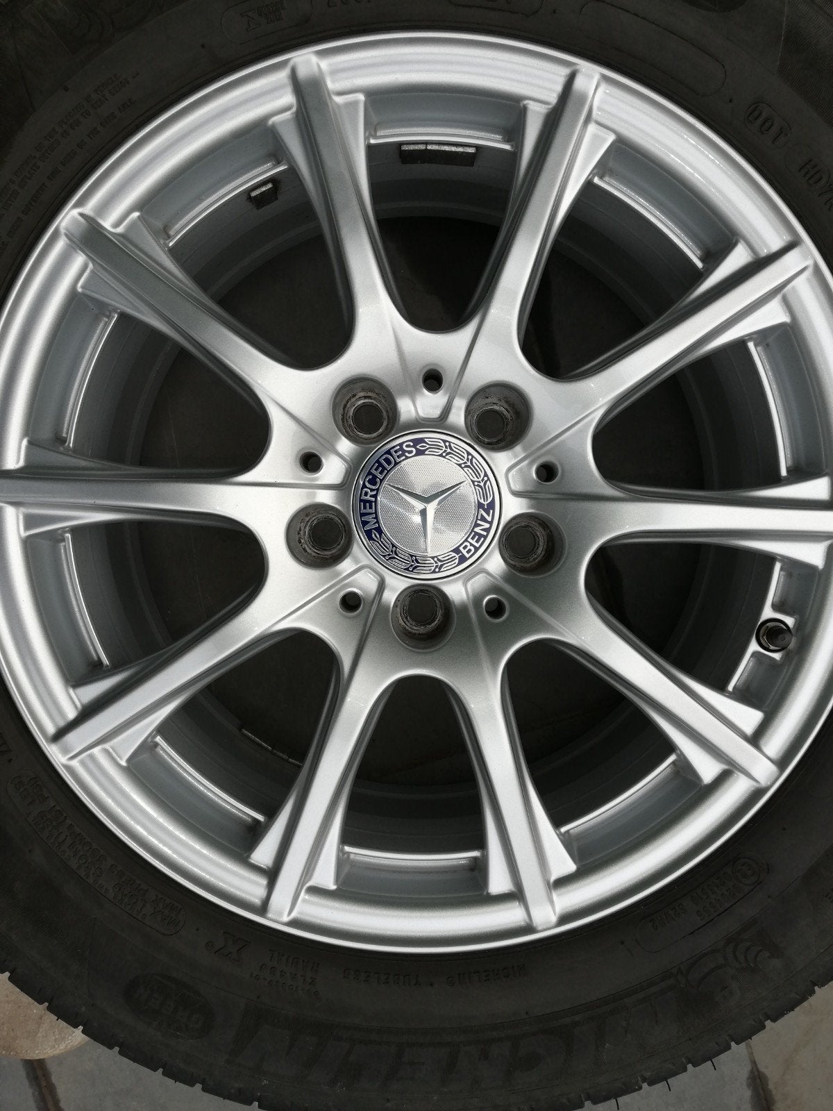 Mercedes velgen, Auto-onderdelen, Banden en Velgen, Ophalen, Zomerbanden, Velg(en)