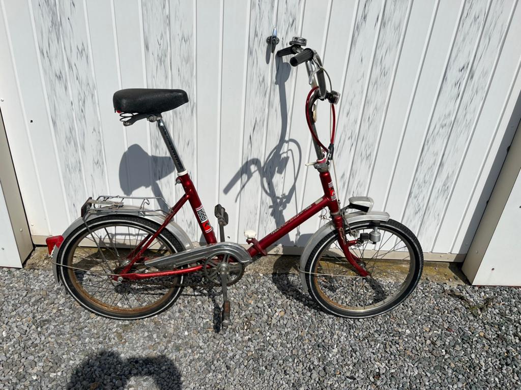 Mustang plooifiets vintage, Fietsen en Brommers, Ophalen, Gebruikt