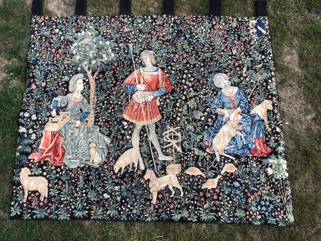 Tapisserie 'La Tonte' de 125x155 cm, Enlèvement