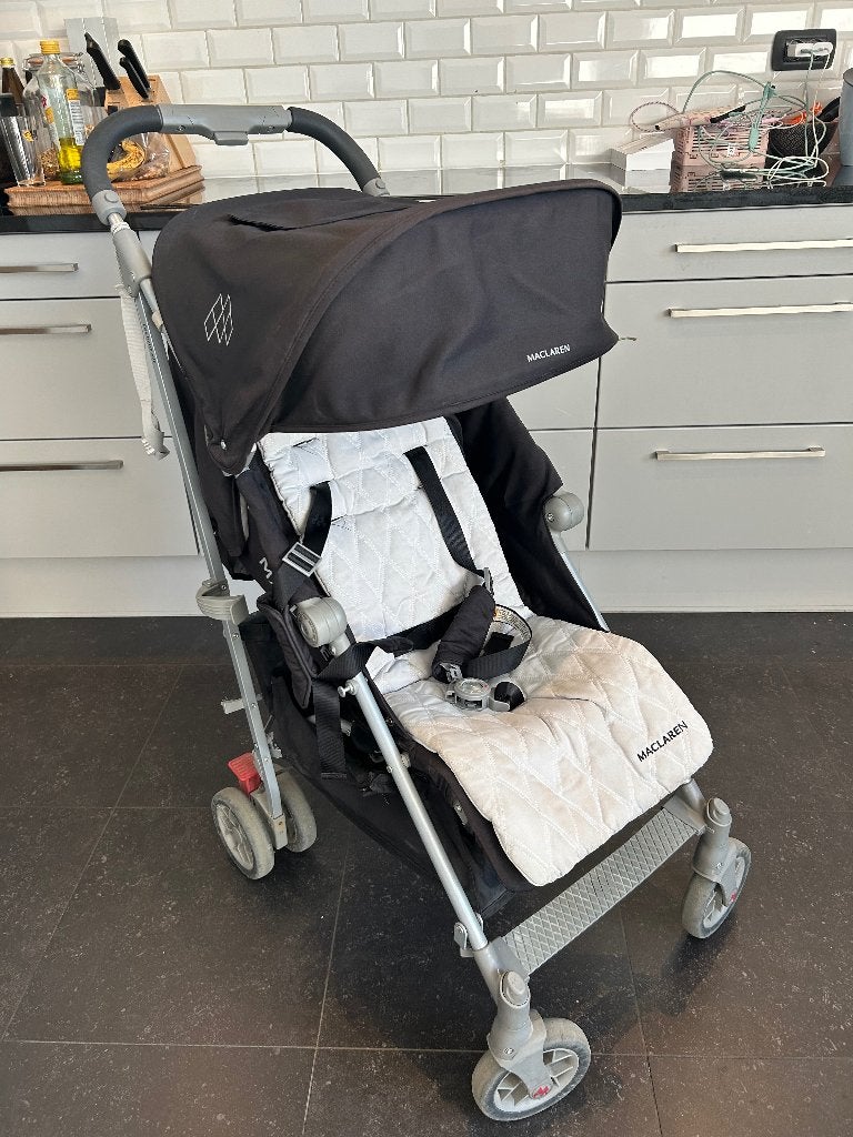 Maclaren buggy techno xlr, Kinderen en Baby's, Ophalen, Gebruikt, Maclaren, Verstelbare rugleuning