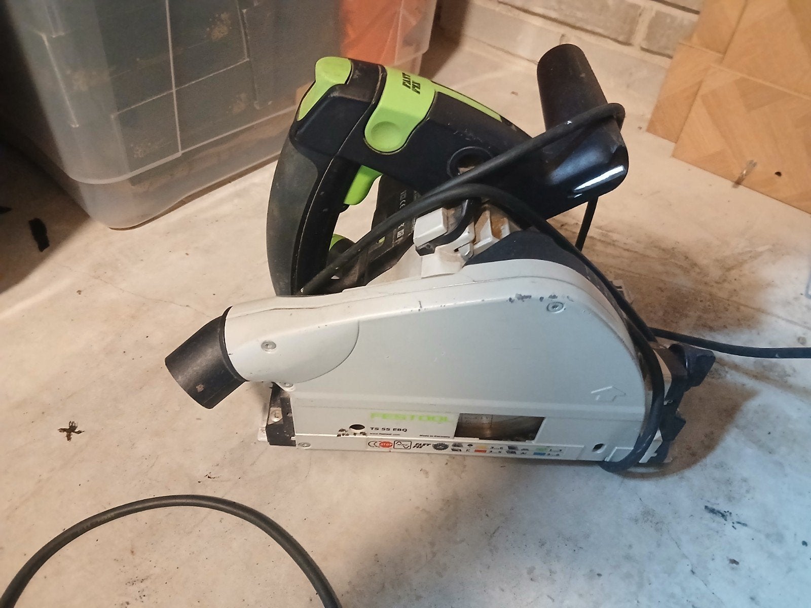 festool zaagmachine, Invalzaag, Ophalen of Verzenden, Zo goed als nieuw, 1200 watt of meer