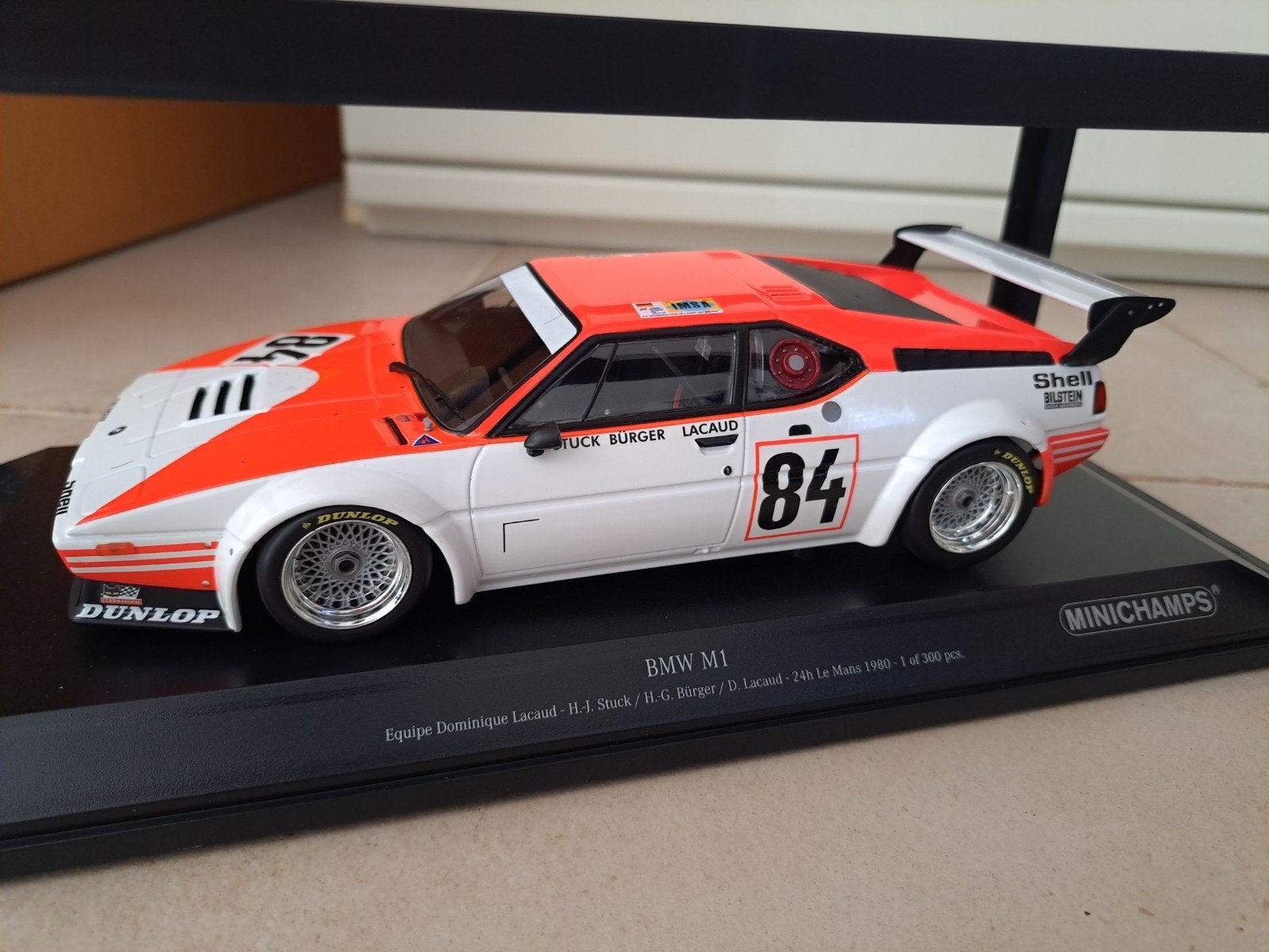 BMW M1 Marlboro 24h Mans Minichamps 1/18 Neuve, Enlèvement ou Envoi, Neuf, Voiture, MiniChamps