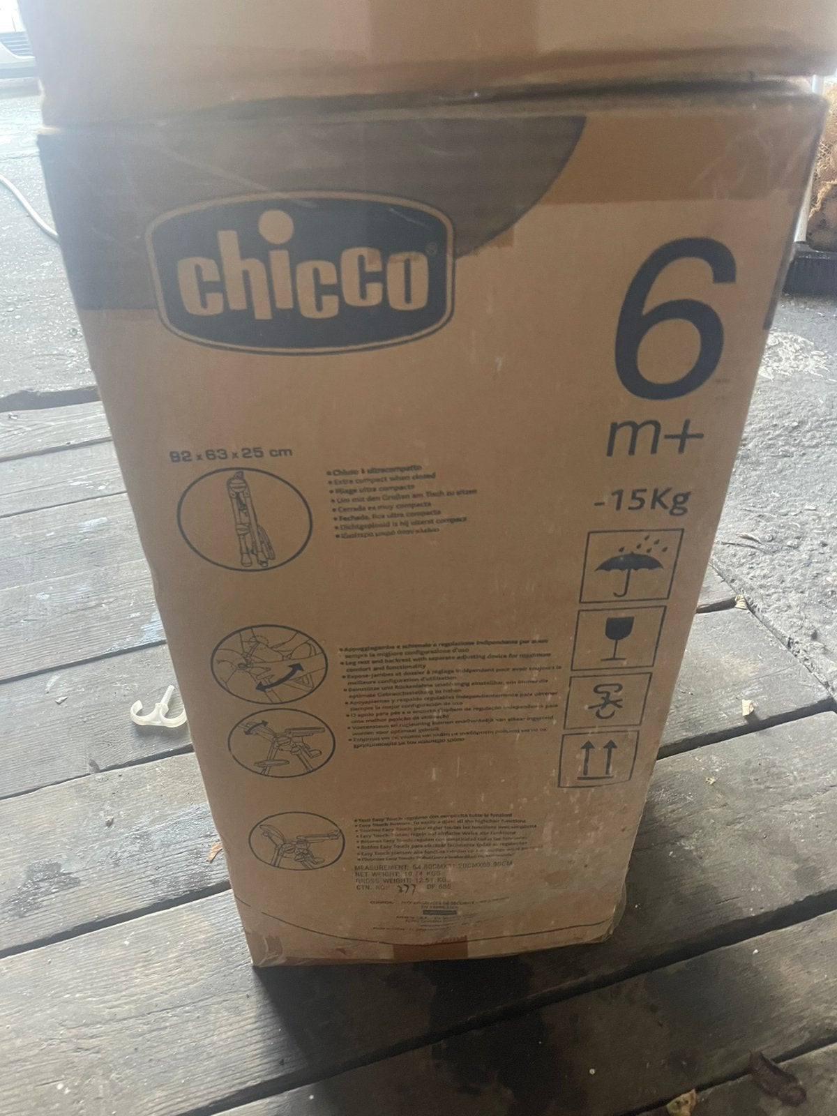 Chicco eetstoel met verschillende optie, Ophalen, Zo goed als nieuw