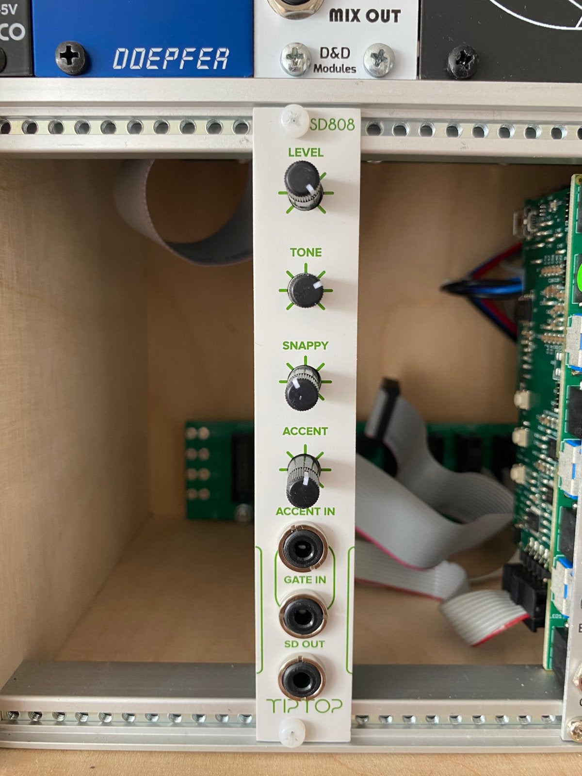 Tiptop Audio SD808 Eurorack (Als nieuw), Ophalen of Verzenden, Zo goed als nieuw