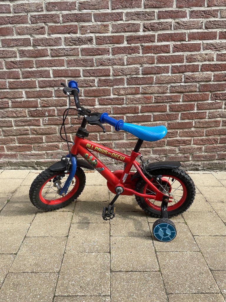 Vélo Pat’ Patrouille 13-5 ans, Frein sur jante, Stabilisateurs, Enlèvement, Utilisé