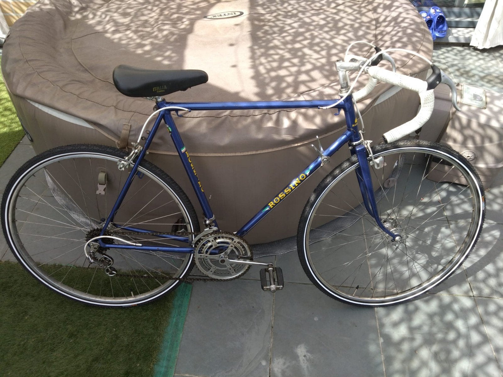 retro koersfiets, Fietsen en Brommers, Ophalen, 28 inch, Velgrem, Zo goed als nieuw