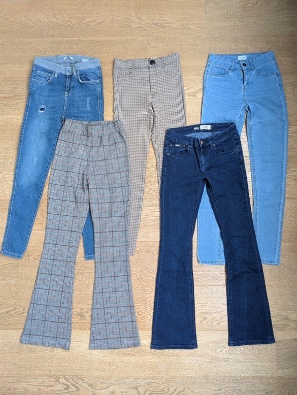 pantalon fille - taille 158 (13 ans), Ophalen, Gebruikt, Meisje, Broek