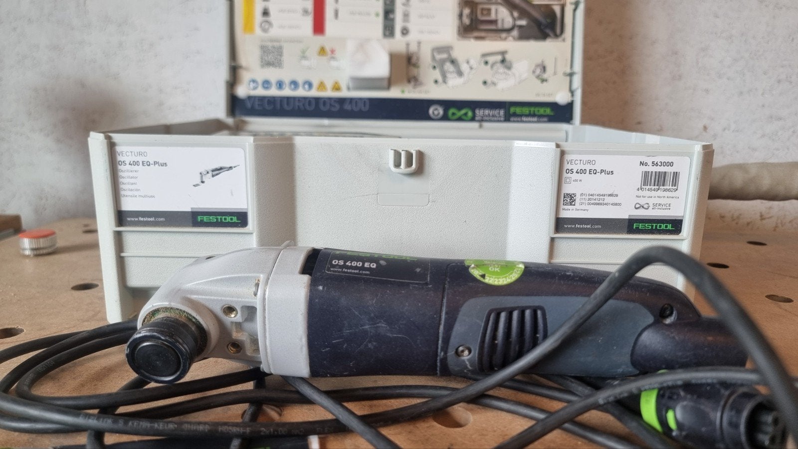Festool multitool OS 400 EQ-Plus, Doe-het-zelf en Bouw, Gereedschap | Zaagmachines, Ophalen