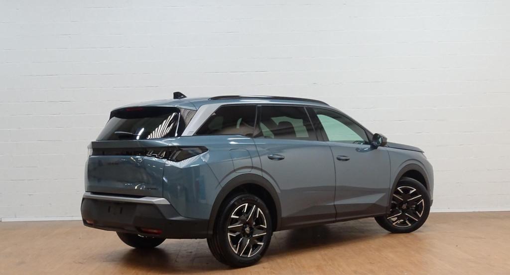 Peugeot 5008 1.2 HYBRID 145 e-DSC6 Allure 7 SEATS, Auto's, Stof, Gebruikt, 1700 kg, Blauw