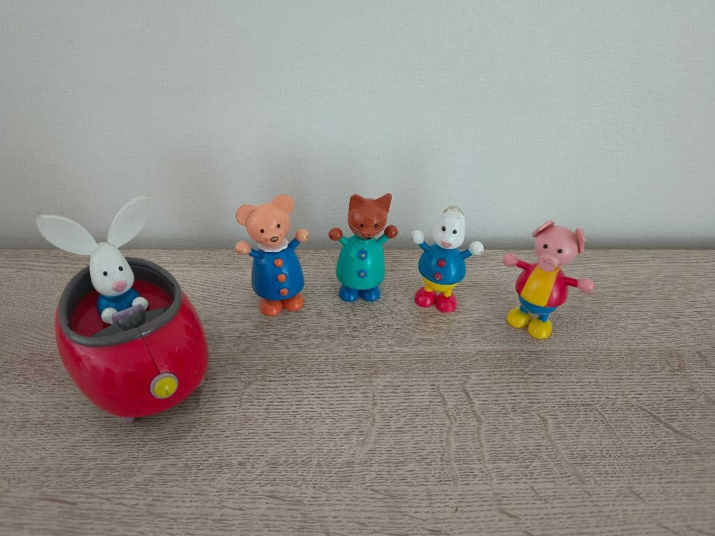 Hopla figuurtjes, Ophalen of Verzenden, Gebruikt