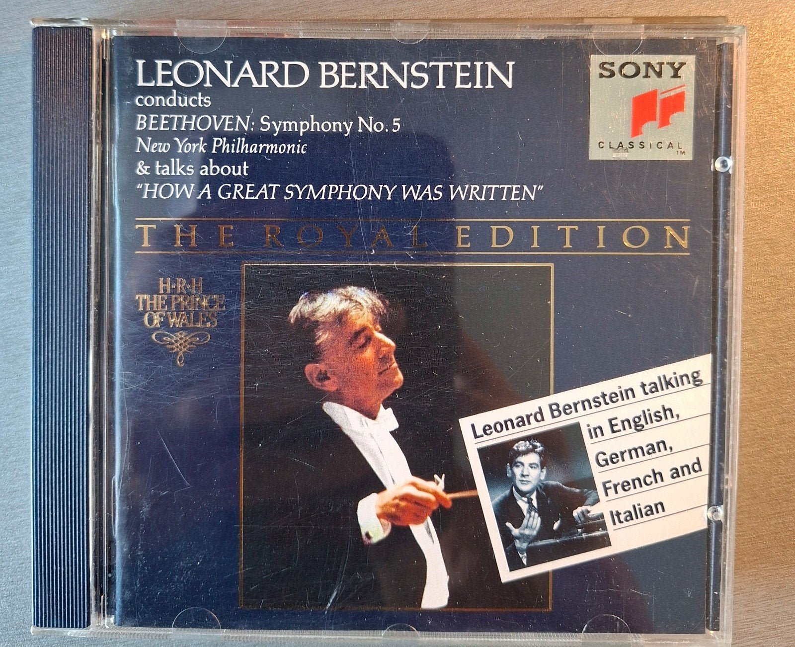 CD. Beethoven. Symphonie n 5 (Sony, The Royal Edition)., Enlèvement ou Envoi, Utilisé, Beethoven
