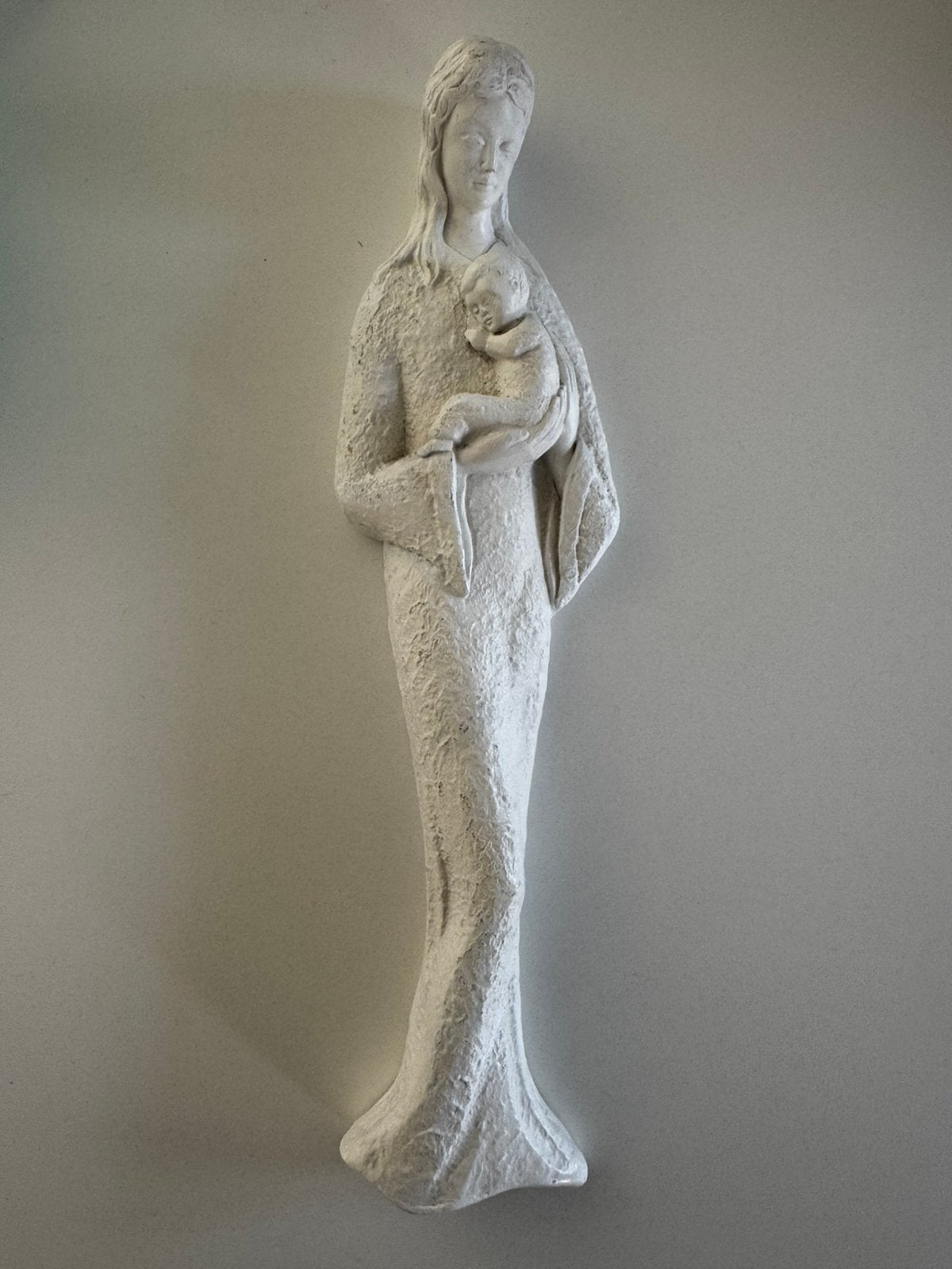 Statue Vierge à l'Enfant vintage Bernardini-n27-Mid-Century, Enlèvement ou Envoi