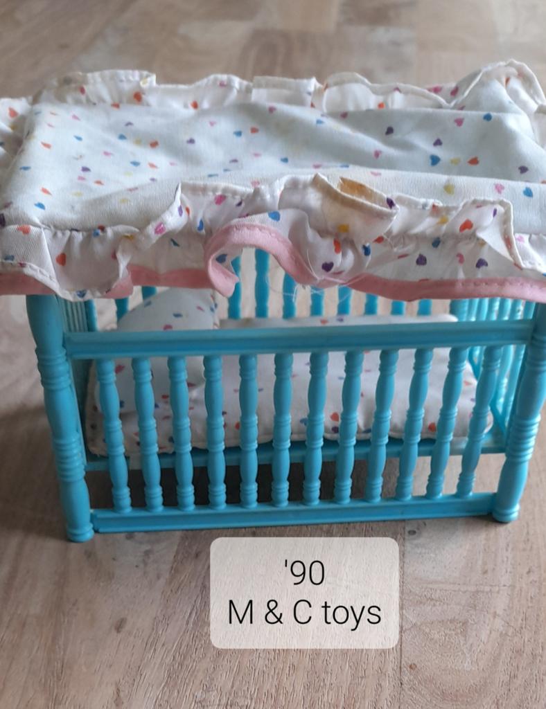Vintage baby poppenbedje, Antiek en Kunst, Ophalen