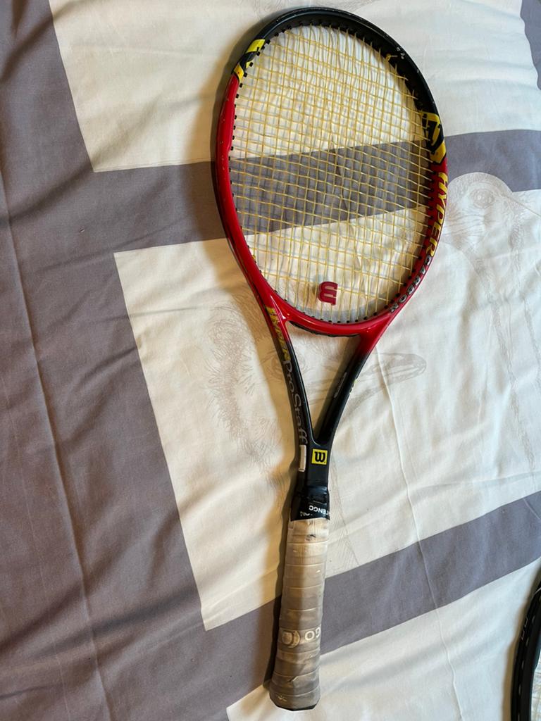 Tennisracket, Sports & Fitness, Tennis, Raquette, Enlèvement, L5, Wilson