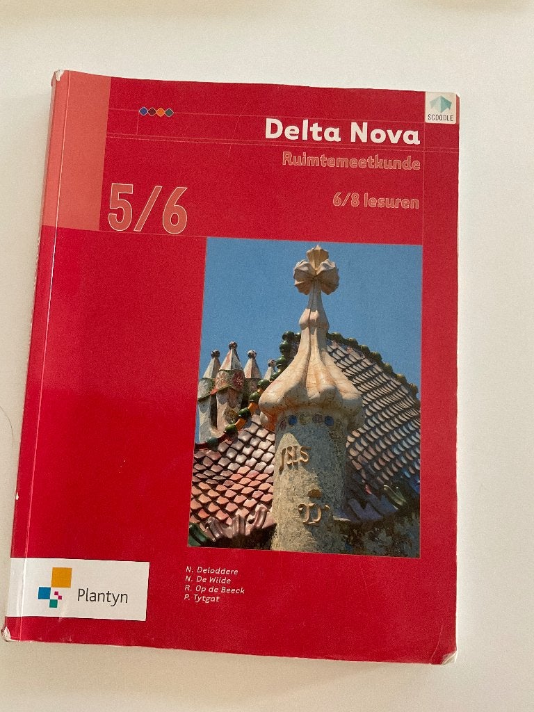 delta nova ruimtemeetkunde 6/8 lesuren, ASO, Wiskunde A, Plantyn, Ophalen
