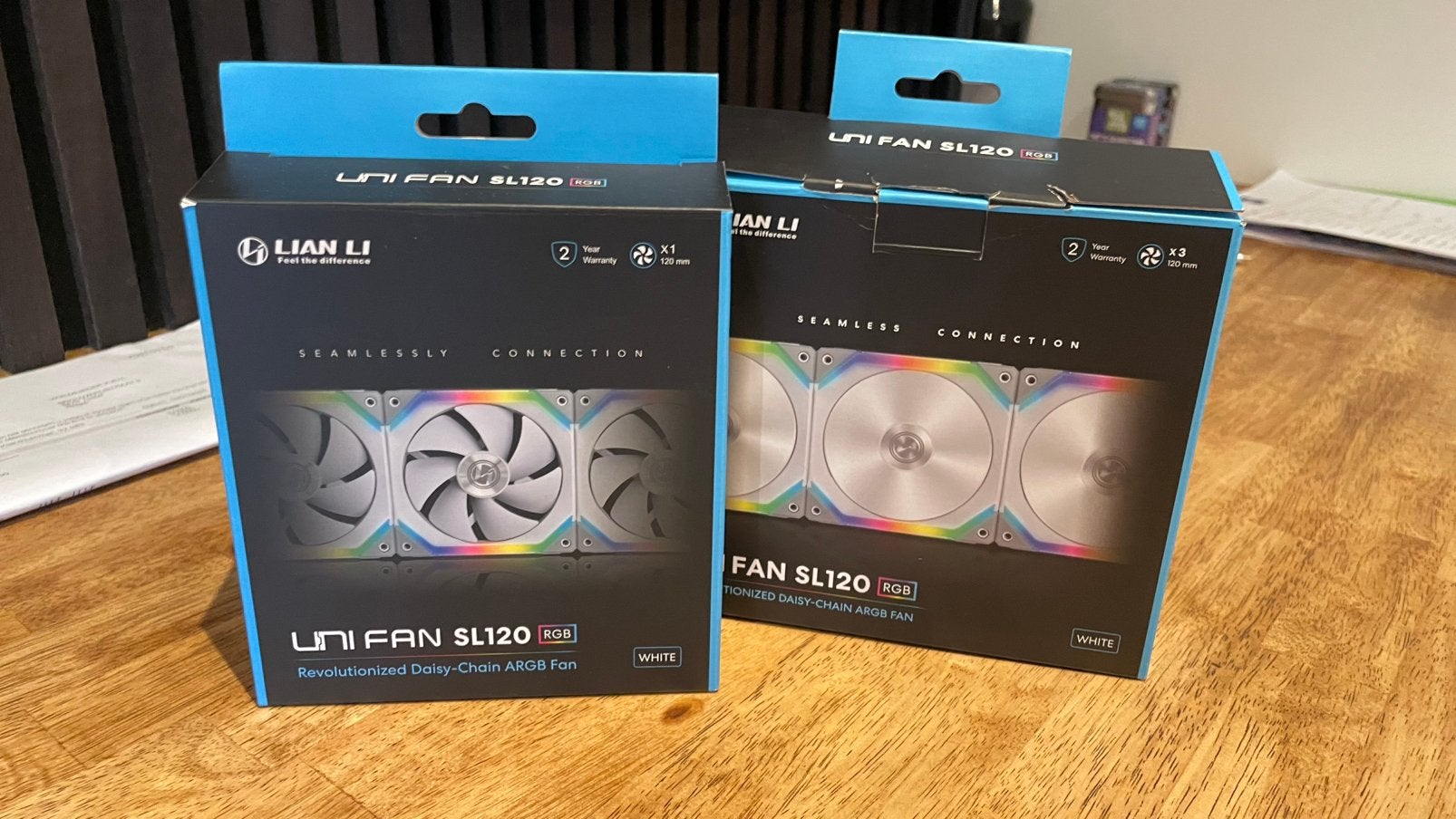 NIEUW Lian li sl120 unifans., Ophalen of Verzenden, Nieuw, Luchtkoeling