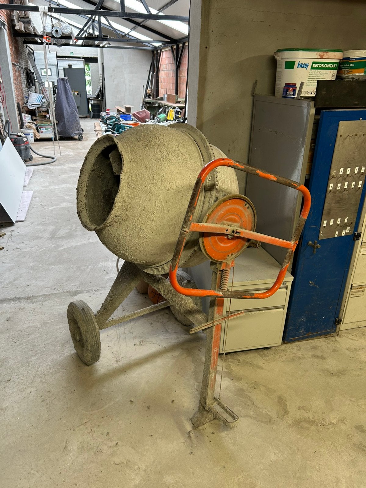 Betonmolen Lescha SM165S, Doe-het-zelf en Bouw, Ophalen, Zo goed als nieuw
