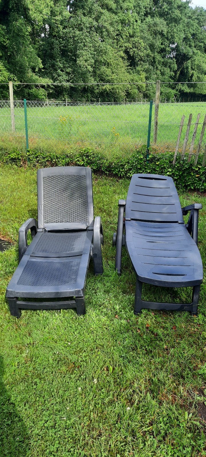 Ligbedden met kussens, Tuin en Terras, Ophalen