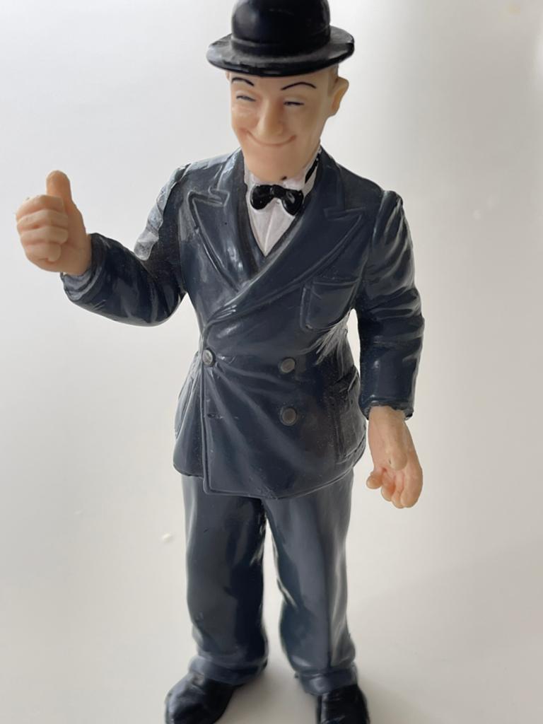Poupée Stan Laurel. 10 cm, Envoi, Comme neuf