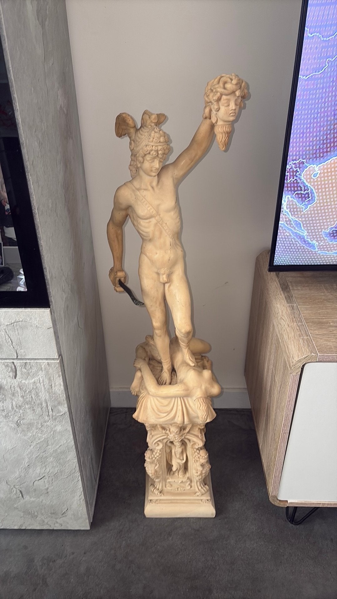 Statue Persée, Enlèvement, Neuf