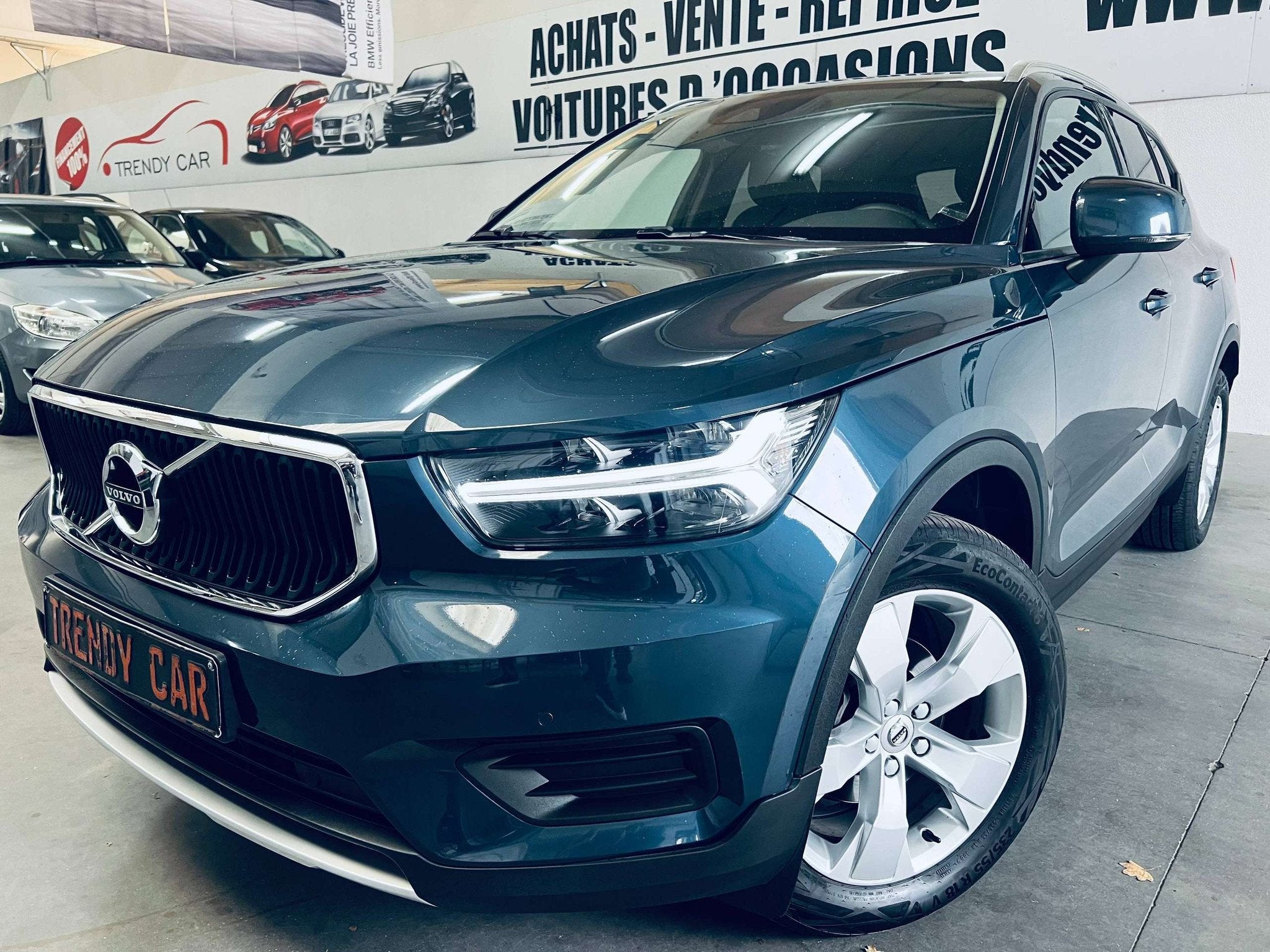 Volvo XC40 1.5 T3 Geartronic+GPS+PANO+TVA+CAMERA+GARANTIE, Autos, Volvo, Argent ou Gris, Achat, Euro 6, Entreprise