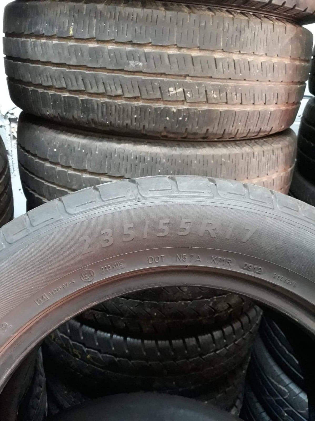 23555r17 235 55 r17 235/55/r17 Dunlop avec montage, Enlèvement ou Envoi