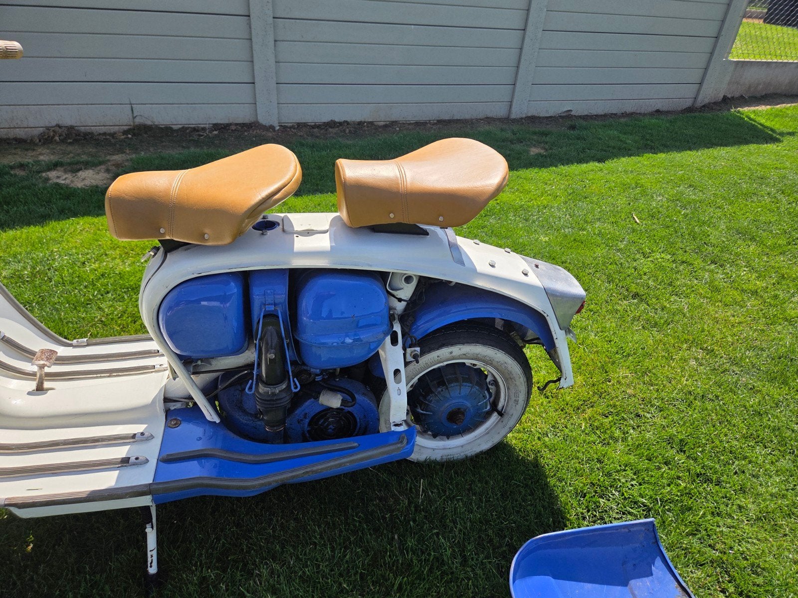 Prachtige Lambretta li125 1962, Enlèvement
