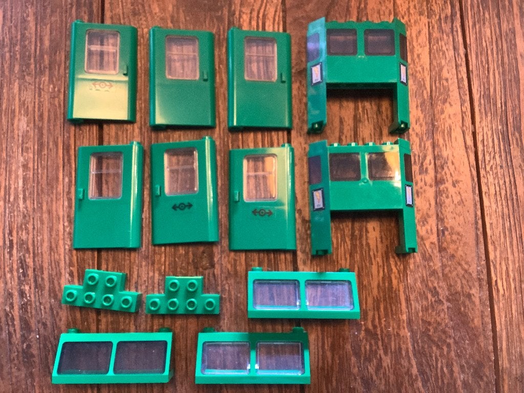 LEGO stukken trein / 268-8, Ophalen of Verzenden, Gebruikt, Losse stenen, Lego