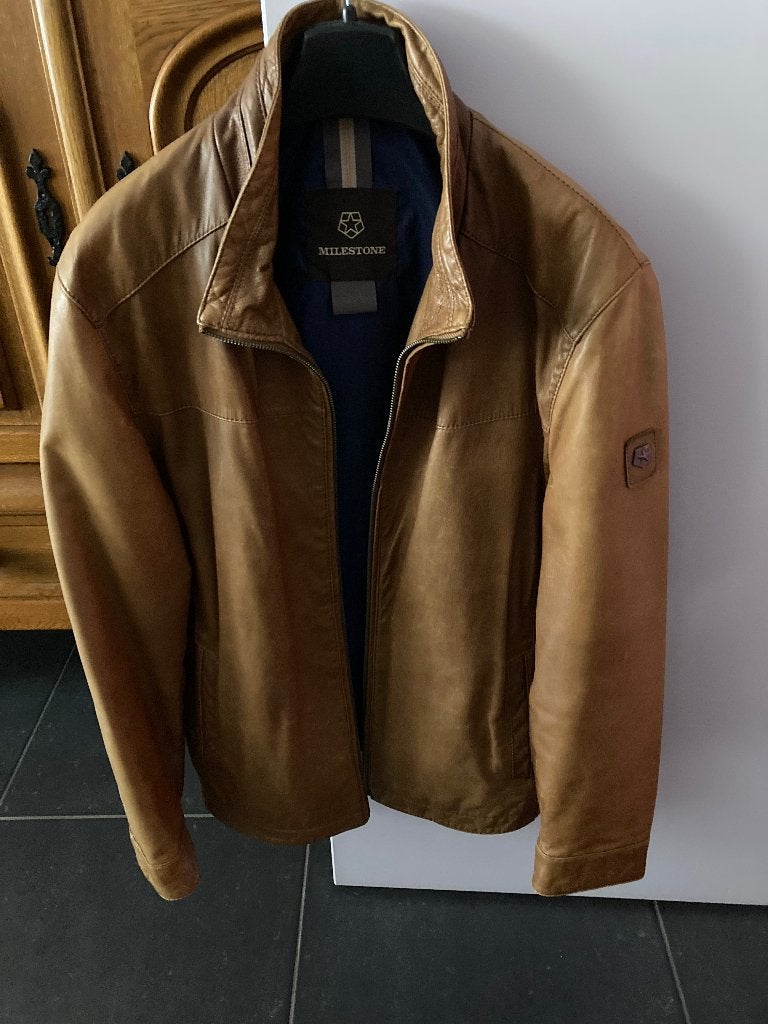 Jas, Kleding | Heren, Jassen | Winter, Ophalen, Andere, Bruin, Maat 56/58 (XL)