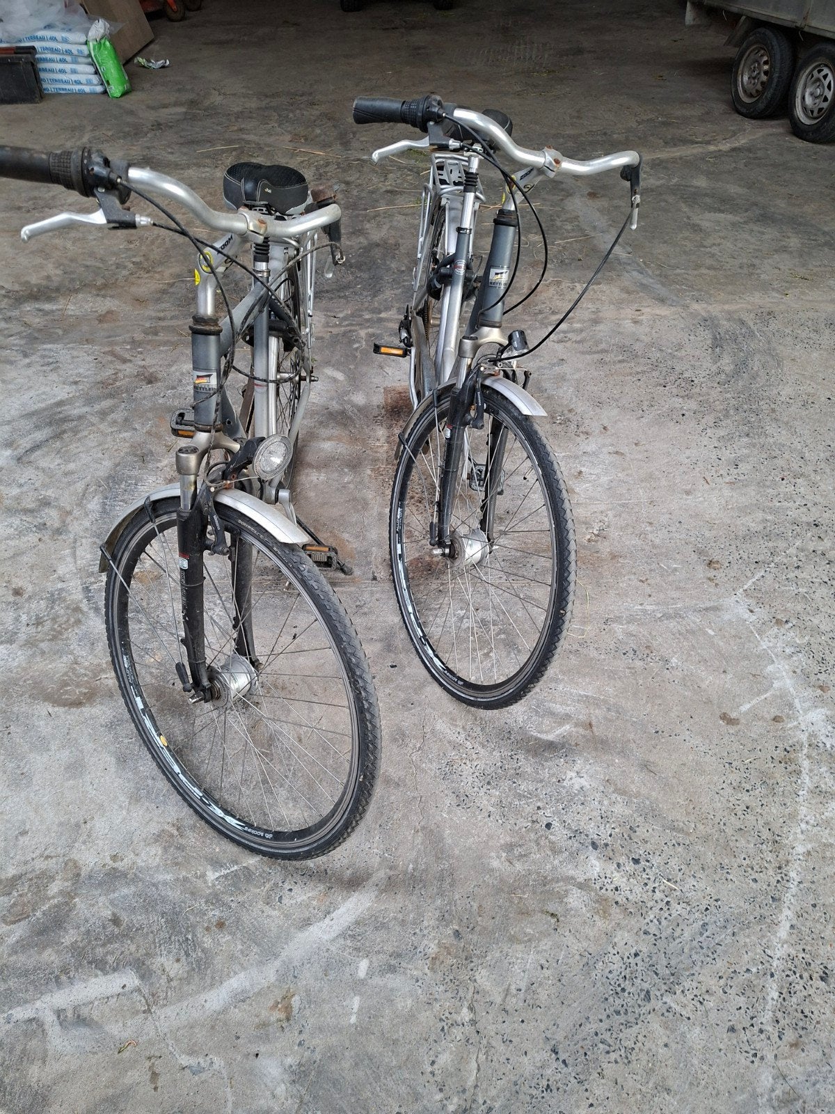 dames en herenfiets kettler, Fietsen en Brommers, Ophalen