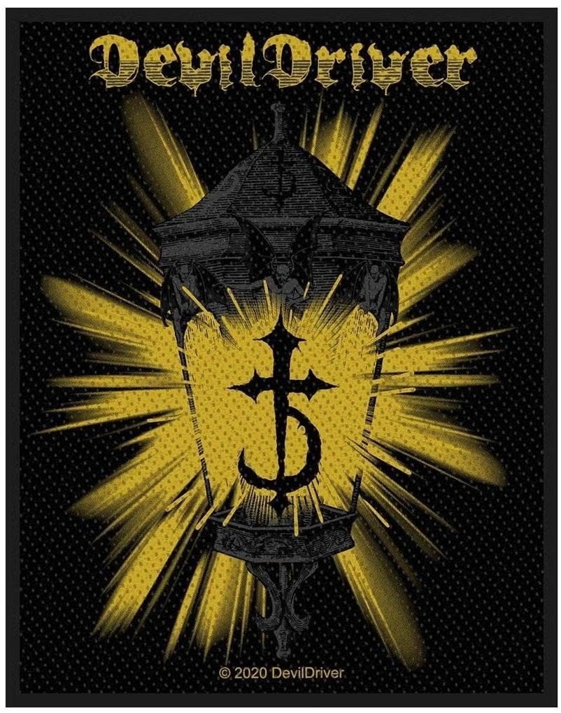 Devildriver - Latern - patch officiële merchandise, Ophalen of Verzenden, Nieuw