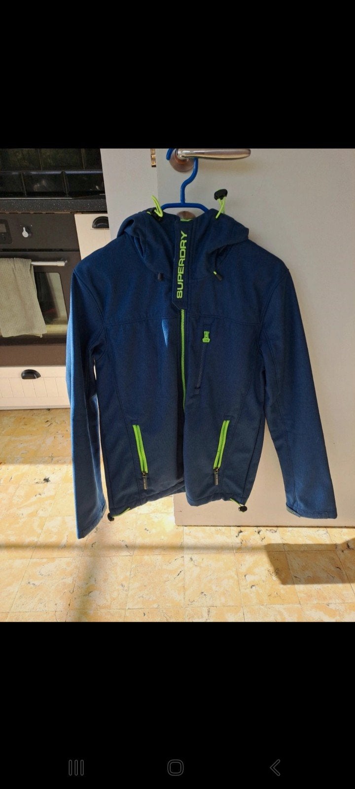 Veste Superdry Windtrekker – Taille S, Enlèvement ou Envoi, Bleu