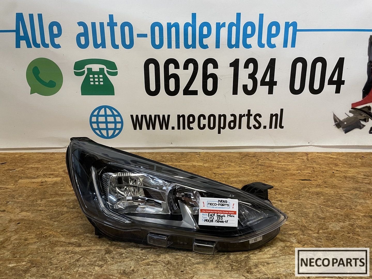 FORD FOCUS MK4 H7 LED KOPLAMP RECHTS MX7B-13E014-CE, Auto-onderdelen, Gebruikt, -, -, Ophalen of Verzenden
