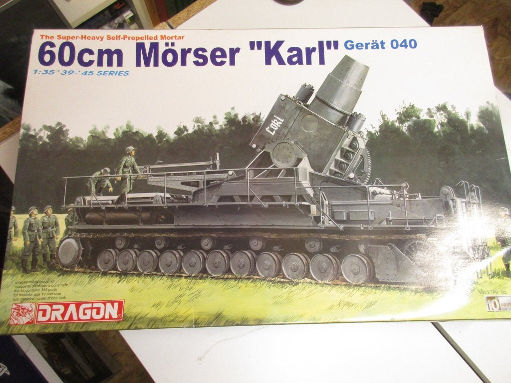 60 cm Morser carl gerat 040, Ophalen of Verzenden