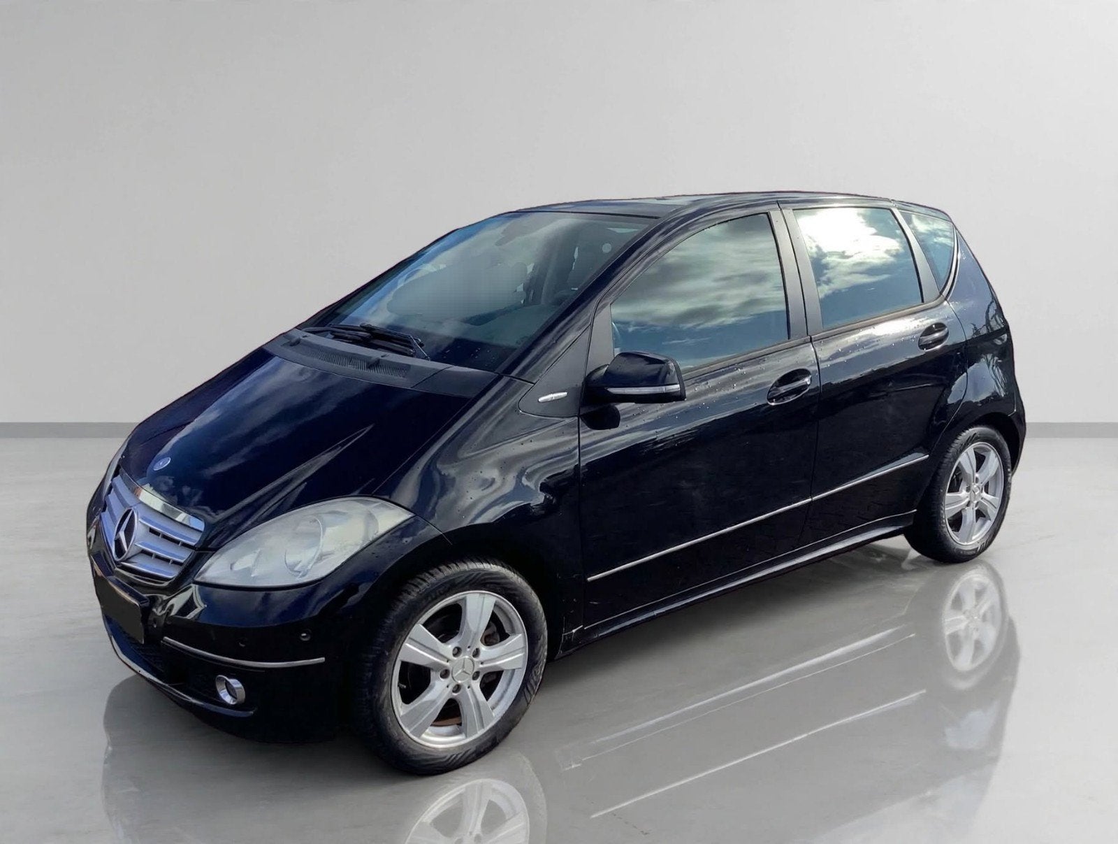 Mercedes klasse A170 benzine klaar voor registratie, Auto's, 1695 cc, Leder en Stof, Zwart, Particulier