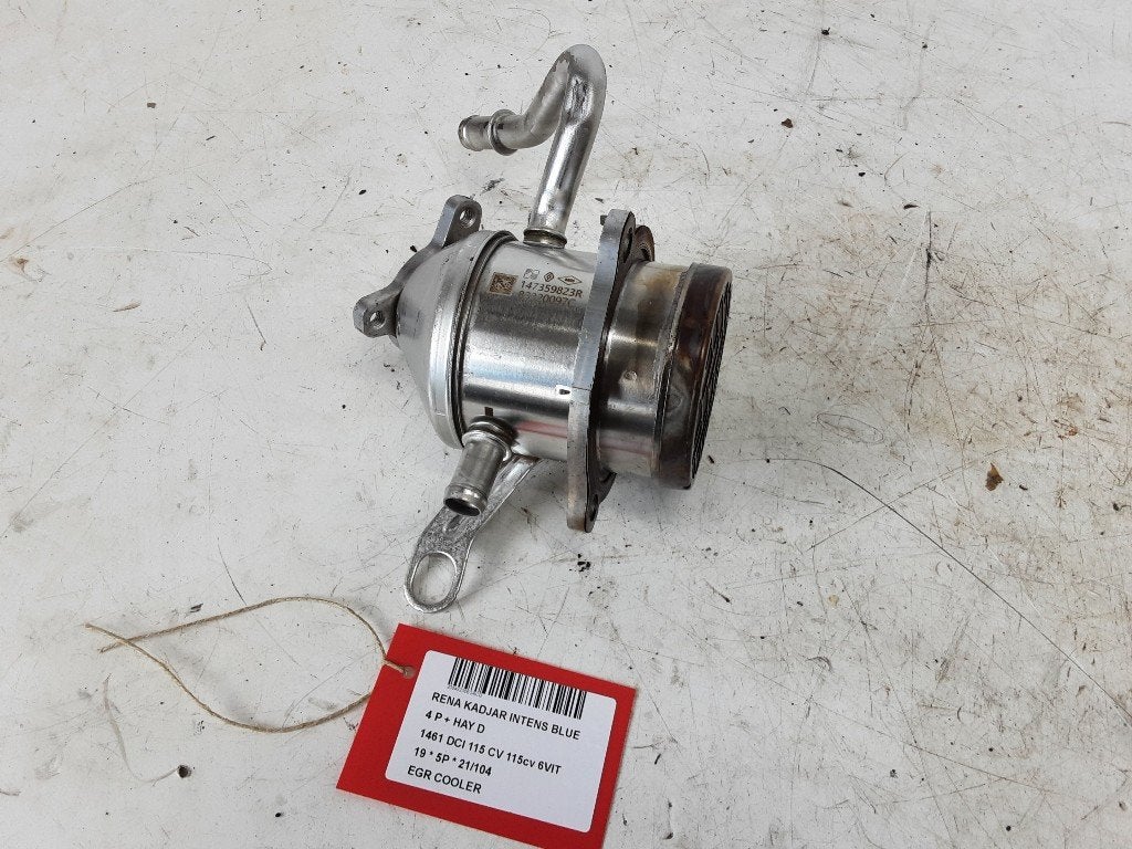 REFROIDISSEUR EGR Renault Kadjar (RFEH) (147359823R), Renault, Mevr. I. Hauben, Utilisé, Rue de l'Espoir 34 34
4030  GRIVEGNÉE, BE