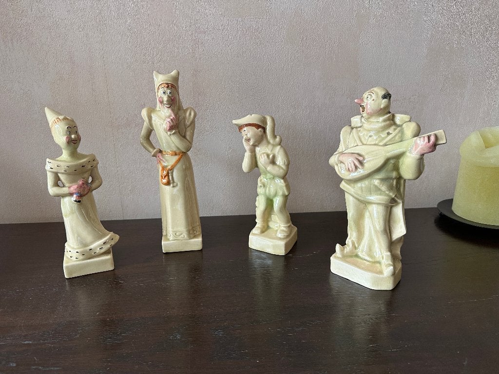 Suske en Wiske Keram-beeldjes: volledige reeks, Ophalen of Verzenden, Suske en Wiske, Gebruikt, Beeldje of Figuurtje