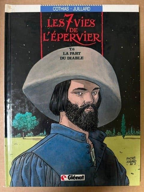 Les 7 vies de l'epervier tome 6 EO, Cothias -juillard, Enlèvement ou Envoi, Une BD, Comme neuf